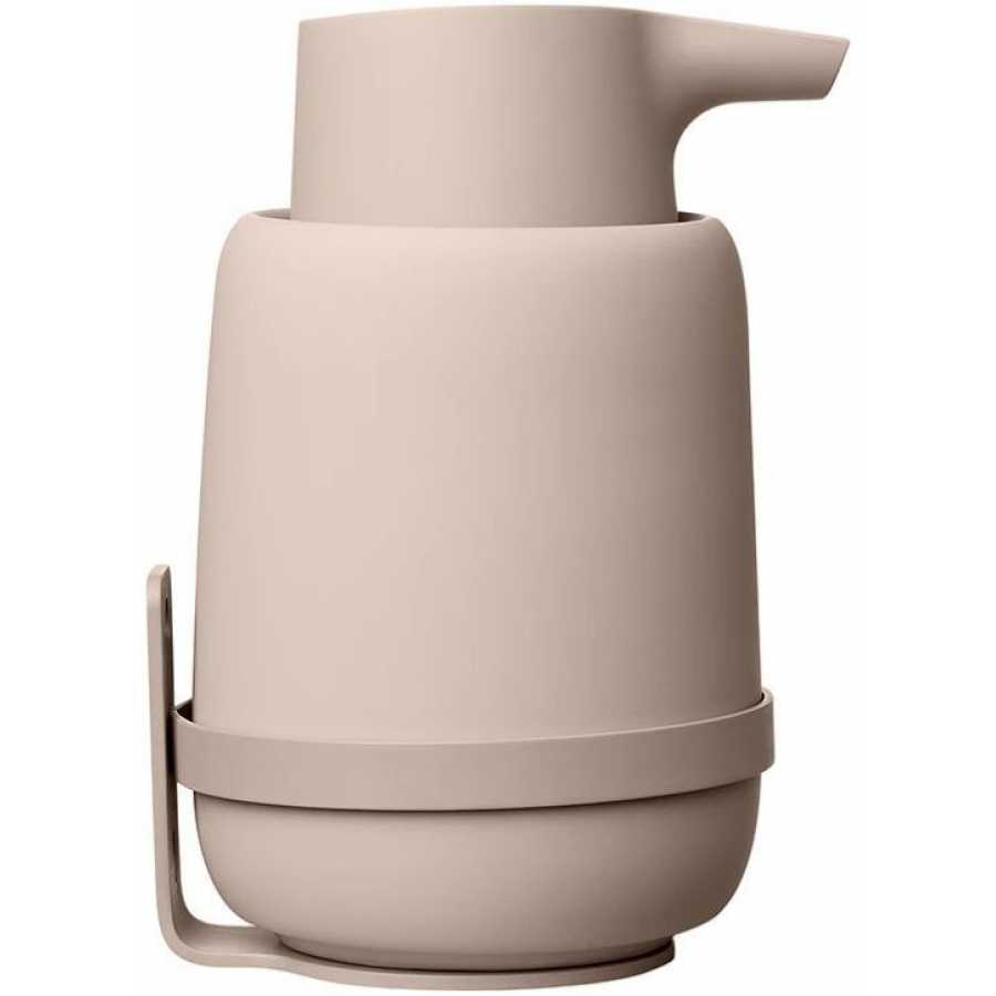 Blomus Sono Soap Dispenser Wall Mount Misty Rose Naken Interiors
